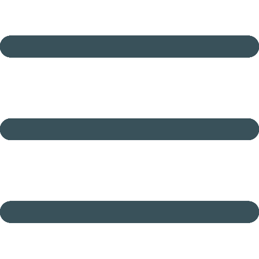 Icon of hamburger menu